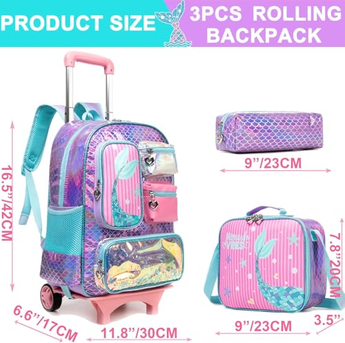 Mochila Infantil Menino Menina Escolar Mochilas Rodinha Mochila De Bordo Kit Casual Infantis Rodinha
