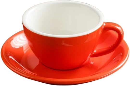 Creative Color 150ml Espresso Cup With Saucer Home Dessert Plate Tea Cup Couple Mug Gift Office Mug Tabletop Decoration For Latte, Mocha, Afternoon TeaColor-05