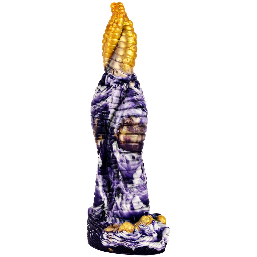 Realistic Tentacle Monster Dildo Dong Silicone Dragon Thick Large Dildo G-spot Stimulating Big Ribbed Huge Thick Anal Fantasy Alien Suction Cup Dong Anal Adult Sex Toy