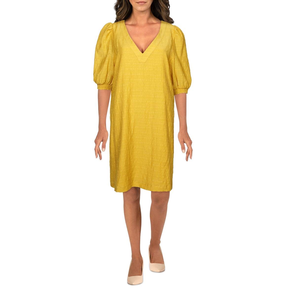 Steve Madden Fields of Gold Dress in Sunny Yellow
