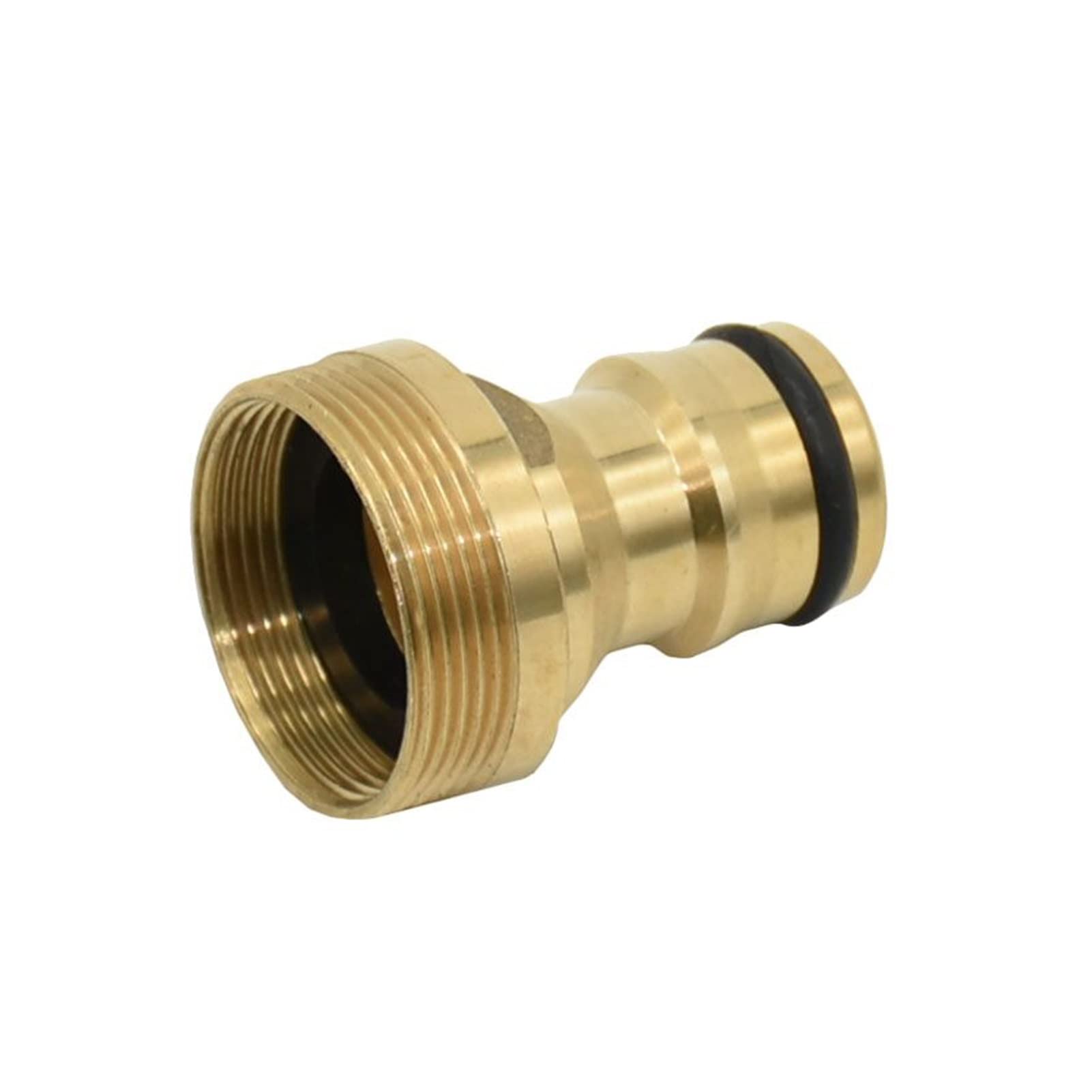 Raccordo per Acqua Spray, Raccordo Filettato in Ottm24 M22, Adattatore per Rubinetto, Raccordo Rapido in Ottone, Raccordi Pera da Giardino, Passo 1 Mm, 10 Pezzi/Passo Del Dente 1 Mm/M24 M22