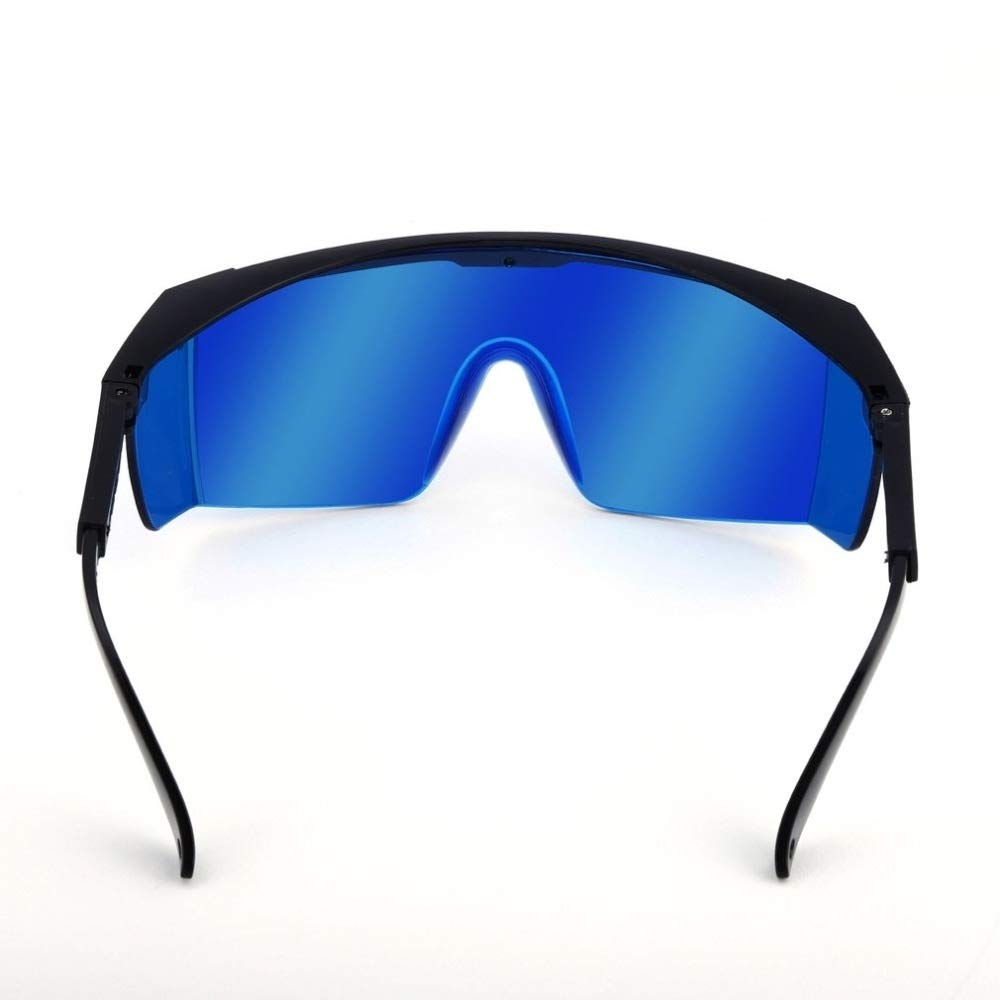 XSWYLaser Safety Glasses For Violet/Blue 200-450/800-2000nm Absorption Round Protective Goggles Laser Protective Glasses Goggles