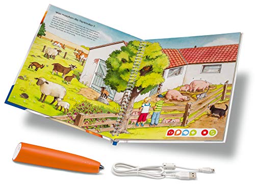 Ravensburger Tiptoi 00804 Starter-Set: Stift und Bauernhof-Buch, bunt & 00560 - Tiptoi Dein Körper und du – Bild 3