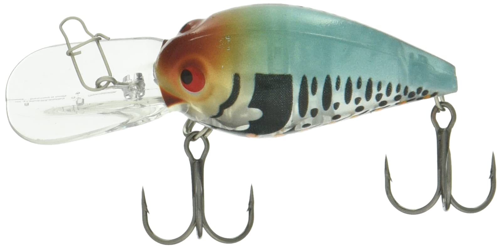 Storm V174 Storm, Original Wiggle Wart Lure, 2' Length, 7'-14' Depth,# 4 hook, Phantom Coppermose Craw, per 1