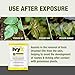 CoreTex Ivy X Post-Contact Poison Ivy Wipes - Pack of 50 Single-Use Treatment Wipes to Assist in Removal of Rashes - Also Works on Poison Oak & Sumac Oils - Travel Size Rash Remover