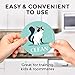 Large Dishwasher Magnet Clean Dirty Sign - Funny Design Magnets - Large, Strong, Cool Magnetic Gadgets for Kitchen Organization and Storage - Strong Double Sided Indicator (Cartoon Cat)