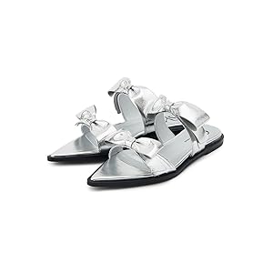 ohga シルバーポインテッドリボンミュール　23センチ v31002sm_16.jpg