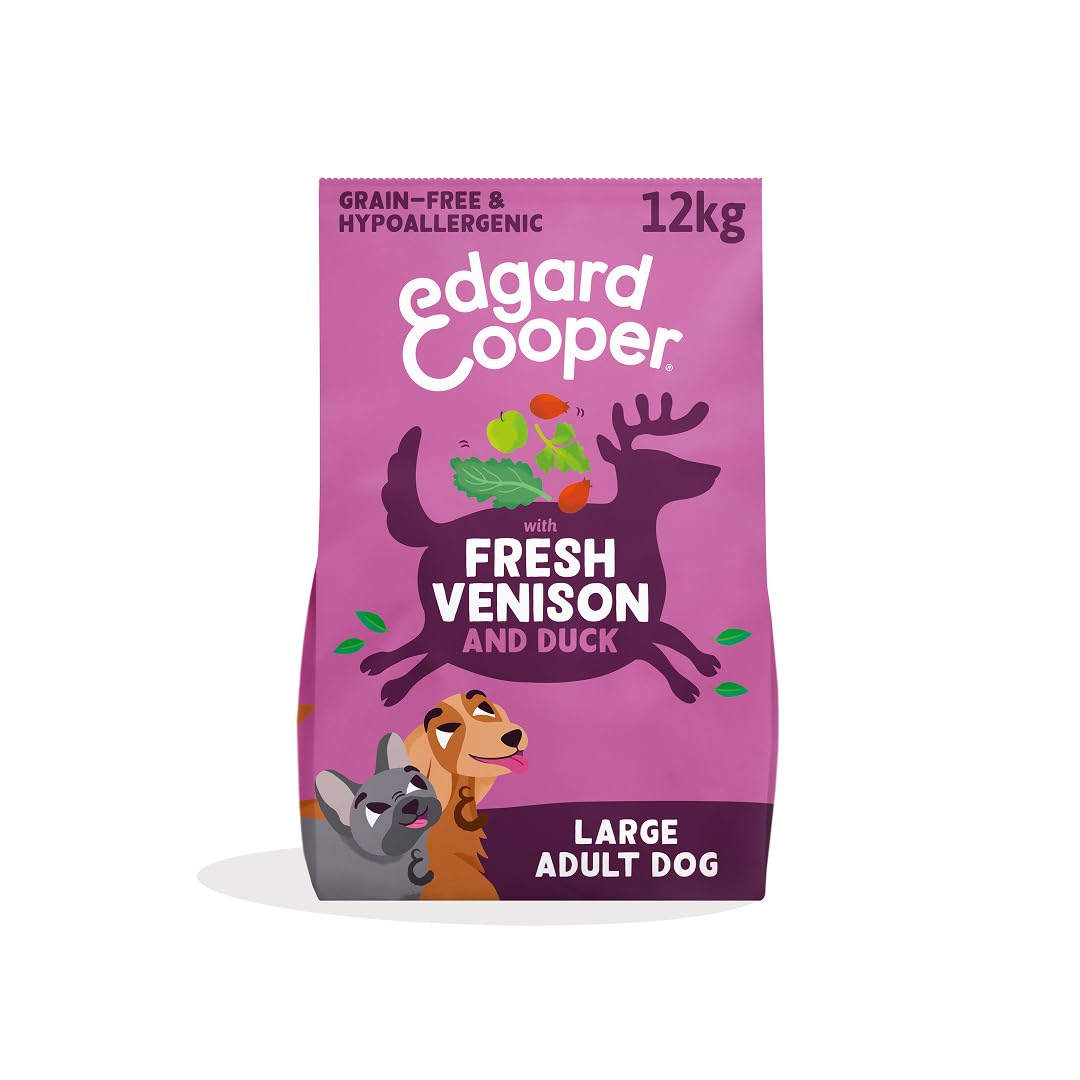 Edgard & Cooper Dog Adult Dry Venison & Duck 12Kg