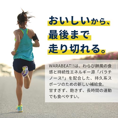 パラチノース WARABEAT 補給食 4個入り