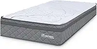 Colchão Solteiro Espuma D45 Extra Firme Antialérgico Certificado 88x188x24cm - BF Colchões