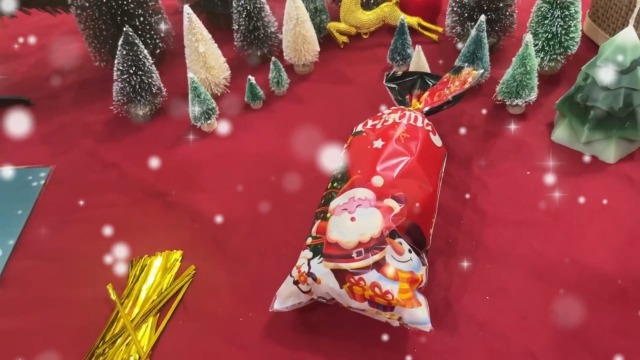 Geepen 100 sacchetti per biscotti di Natale, 5 stili, con cravatte a torsione, sacchetti di cellophane, sacchetti di Natale, da riempire per feste