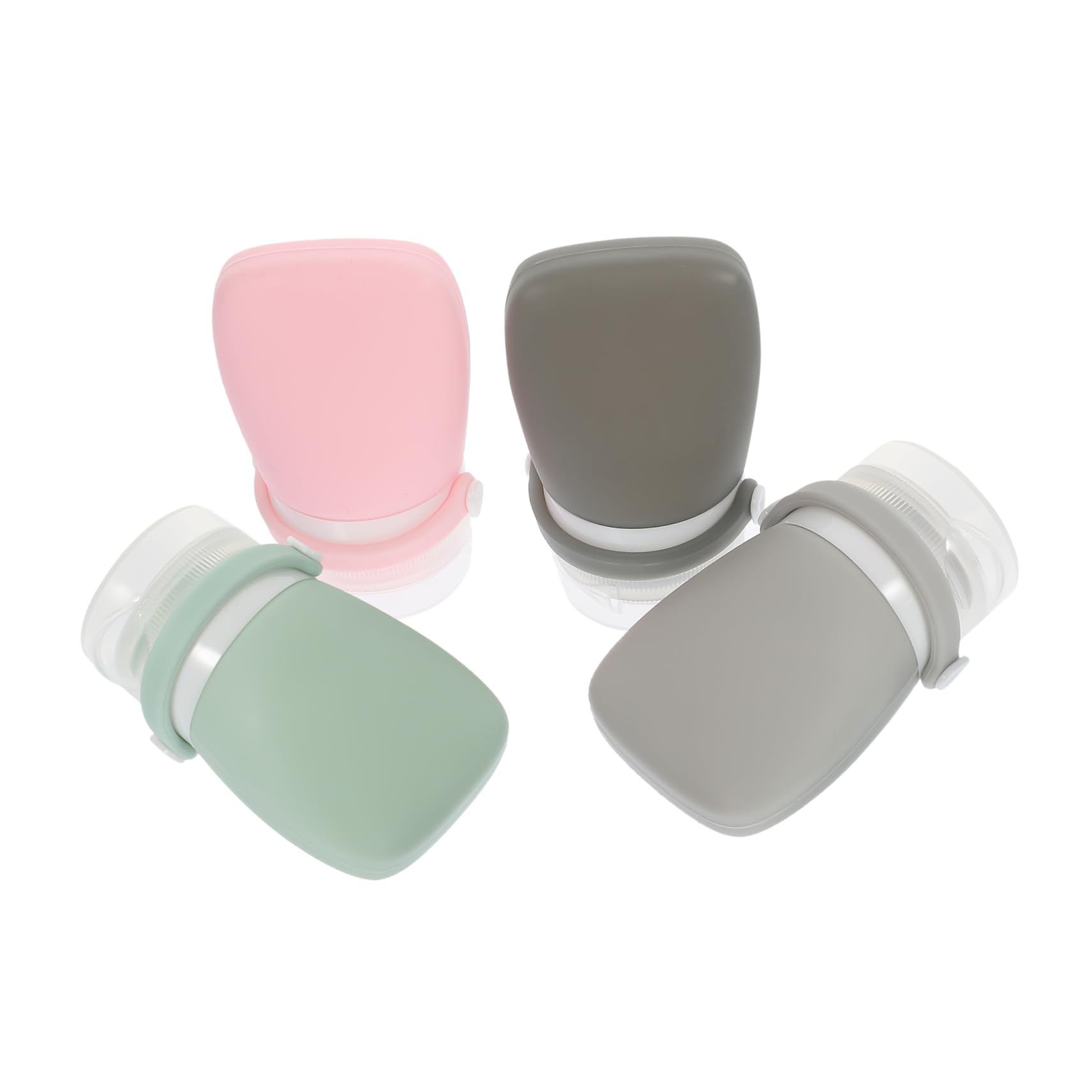 MAGICLULU 12 Pz Imbottigliato Contenitori articoli da toeletta ricaricabili aereo cosmetico travel size bottles travel bottles bottiglie di lozione bottiglie da viaggio Gel di silice