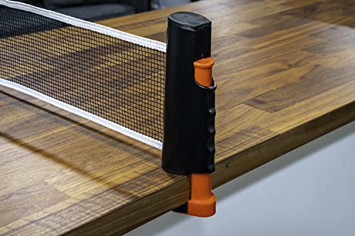 Hakol Ping Pong Set With 4 Paddles & Net For Any Table - Retractable Net, 2 Paddles, 6 Balls, Carry Bag, Portable Indoor Fun For Kids, Youth, Adults #TOP7