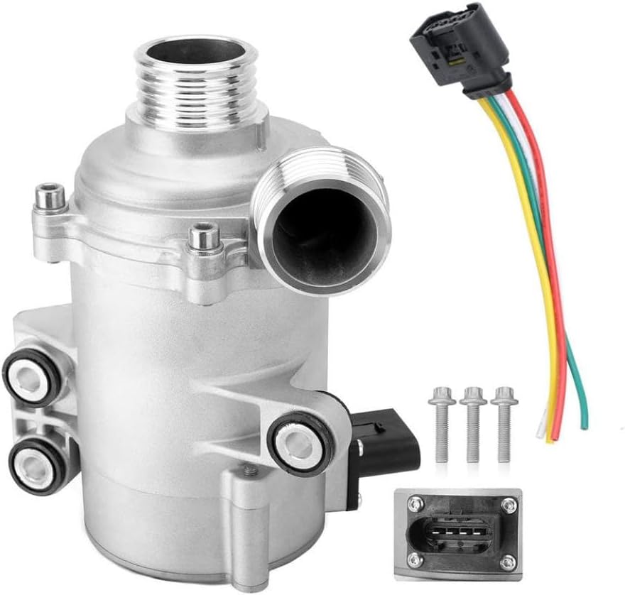 Electric Engine Water Pump 11517597715 Compatible With 125i 220i 320i 420i 520i X1 X3 Z4 F22 F30 F34 F32 F10 F11 F25 E84 E89 Models Replaces Part Number 11517571508(Water Pump)