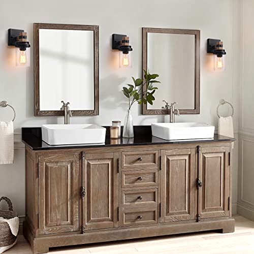 Zsmihdoh FARMHOUSE VANITY LIGHT 1-Light Rustic Wall Sconces Farmhouse Bathroom Light Fixtures Over Mirror thumb #4