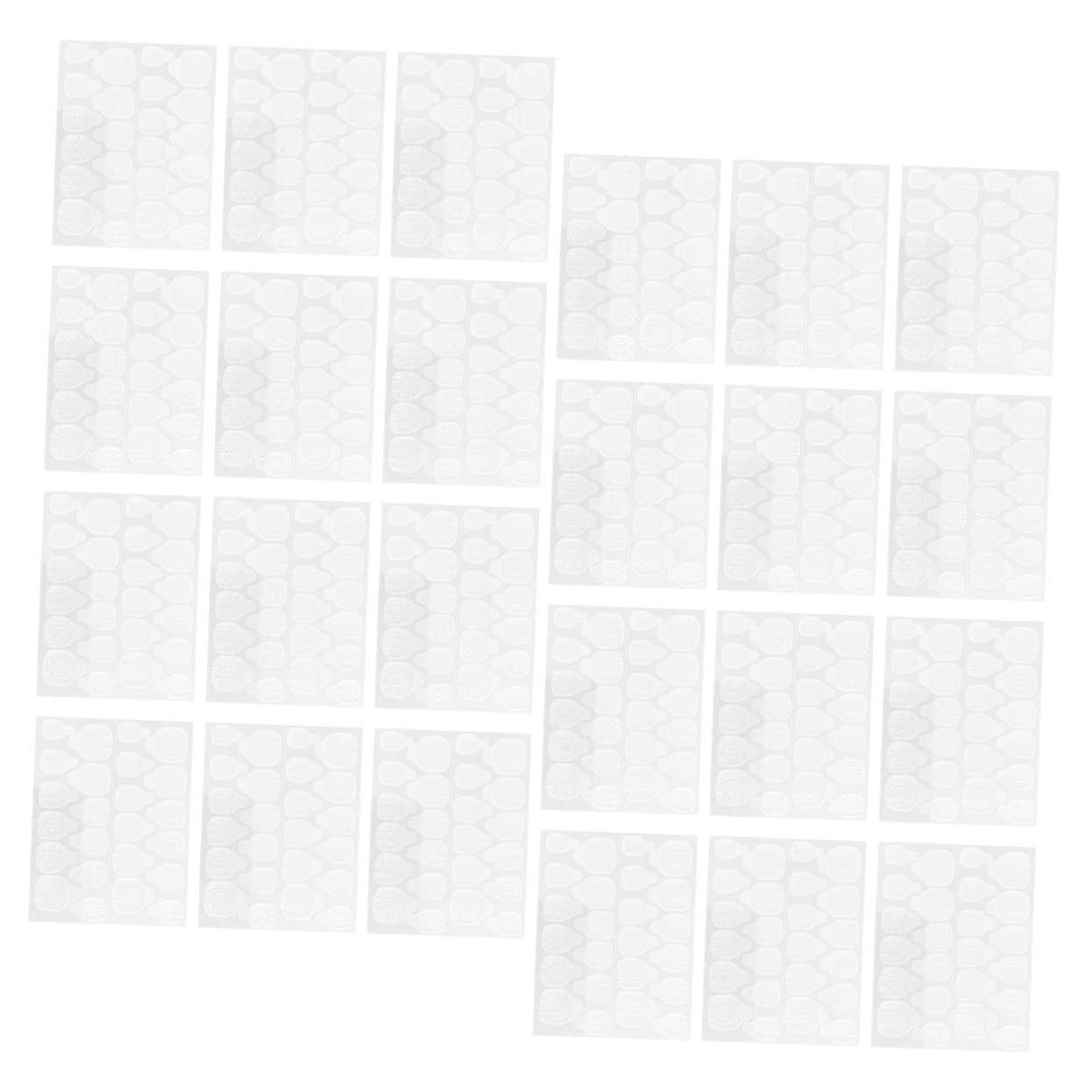 Healvian 200hojas Pegatinas Adhesivas Para Uñas De Gel Jalea Invisibles y Prácticas Para Manicuras Casa y Salones De Belleza
