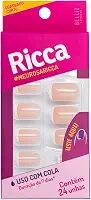 Ricca Unhas Francesinha Rosa