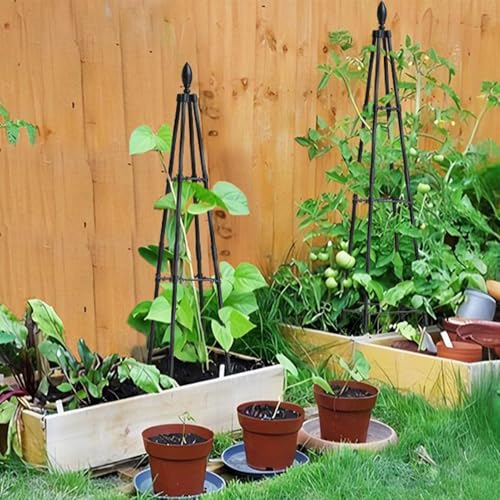Treillis d'extérieur vertical de 160 cm tuteurant efficacement vos vignes et légumes - 3