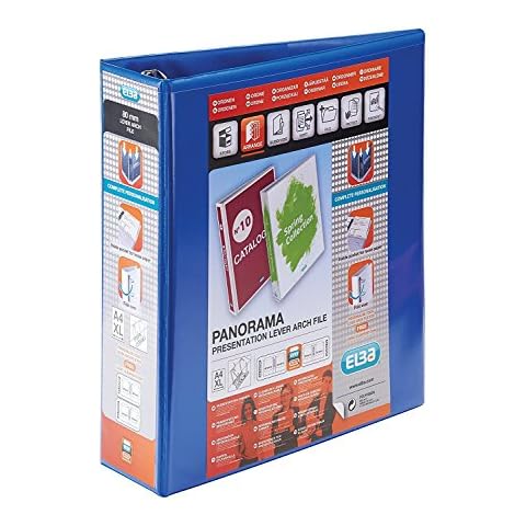 Emgee Lever Arch File with Clear Pockets Cover