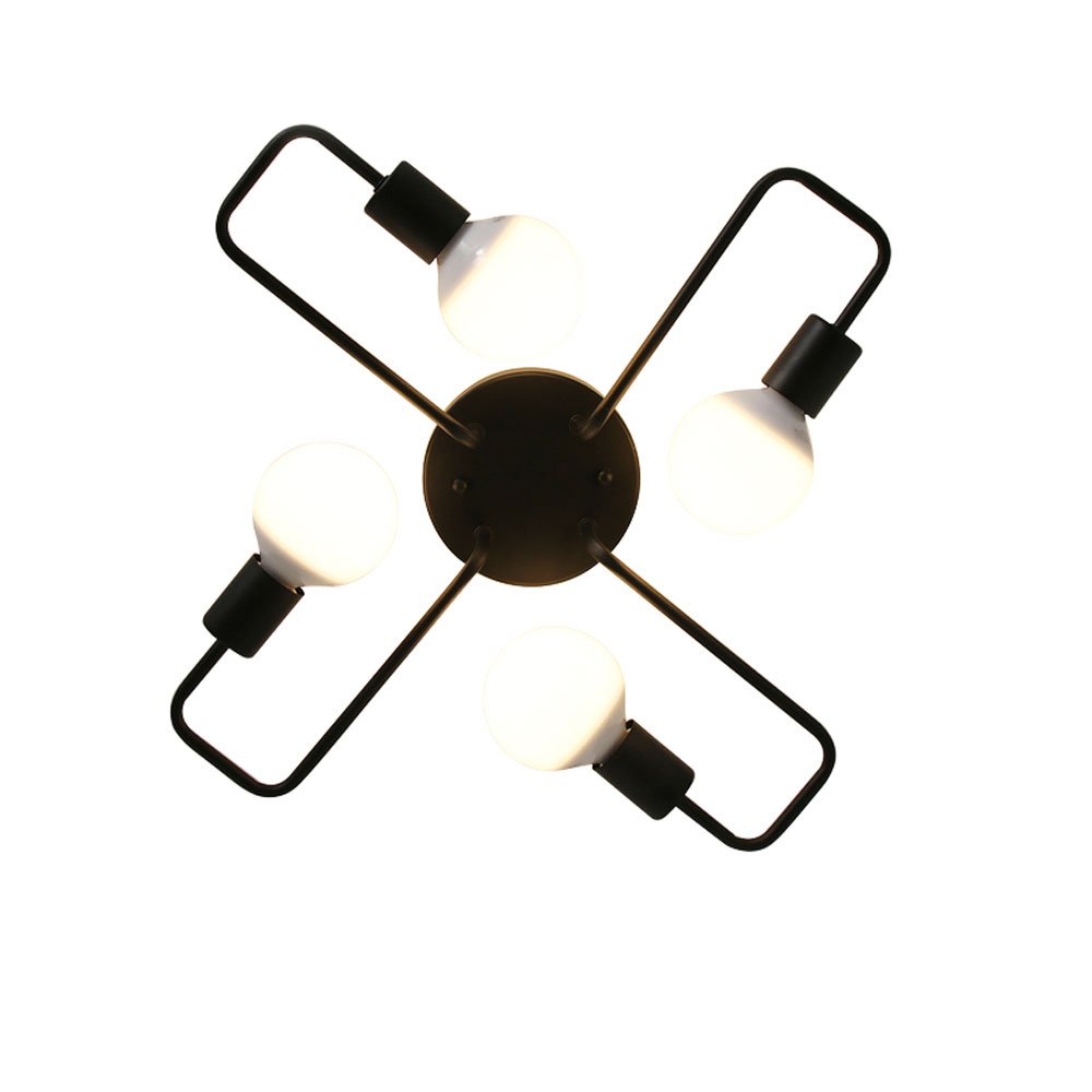 Accesorio de iluminación retro y lámpara industrial de techo para pasillo
