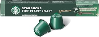 Café em cápsula starbucks nespresso pike place roast lungo 10 cápsulas