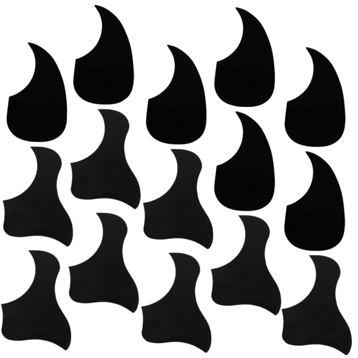 Generic Guitar Protection Pickguard Pvc Guitar Protector Plate Creative Design