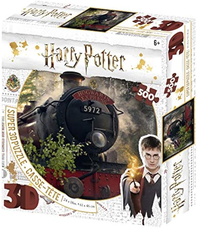 Harry Potter Hogwarts Express 3D Jigsaw Puzzle 500 Piece Multi-Colour