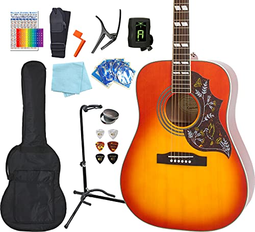 Epiphone エピフォン　Hummingbird Studio アコギ Amazon | Epiphone/Hummingbird Studio Faded Cherry Sunburst