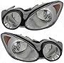 Compatible with Buick LaCrosse/Allure Headlights Lamps Set 2005 2006 2007 Halogen Driver and Passenger Side