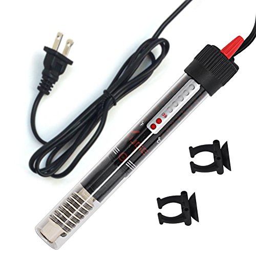 Mylivell Aquarium Heater Submersible Fish Tank Water Heater Thermostat-50W