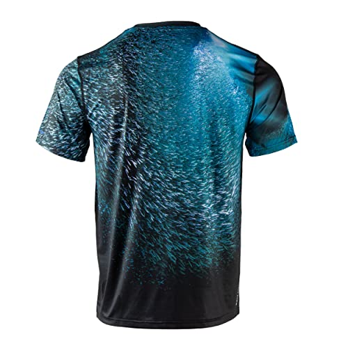 Salt Life Men's Hole in The Wall Short Sleeve Lightweight Nanotex Performance Shirt2