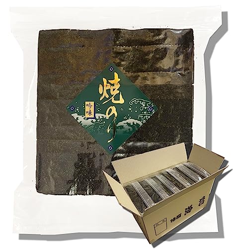 マルサンのり 業務用 焼き海苔おむすび用(1/3カット) 1800枚入 瀬戸内海産