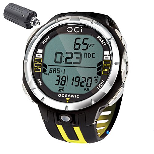 Oceanic OCi Dive Computer-Black/Yellow