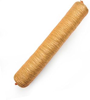 The Sausage Maker® 60mm Collagen Casings For Sausage Making, Edible, Clear, Smoked Beef Collagen Sticks, 2.37” Diameter Salami, Pepperoni, Summer Sausage, 65 Feet Sausage Skin, Stuff 70-80 Lbs Meat