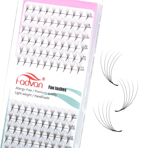 Extensiones de Pestañas Volumen Ruso 5D 0.07C Curl Mixed 8-14mm...