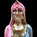 Bani Thani Bust Statue, Large 9 inches Murti, The Indian Mona Lisa Bust Marble Sculpture, Traditional Indian Women Figurine Bust, Multicolor Jewelry Clothes Figurine - Home Office Decor Gifts (All)