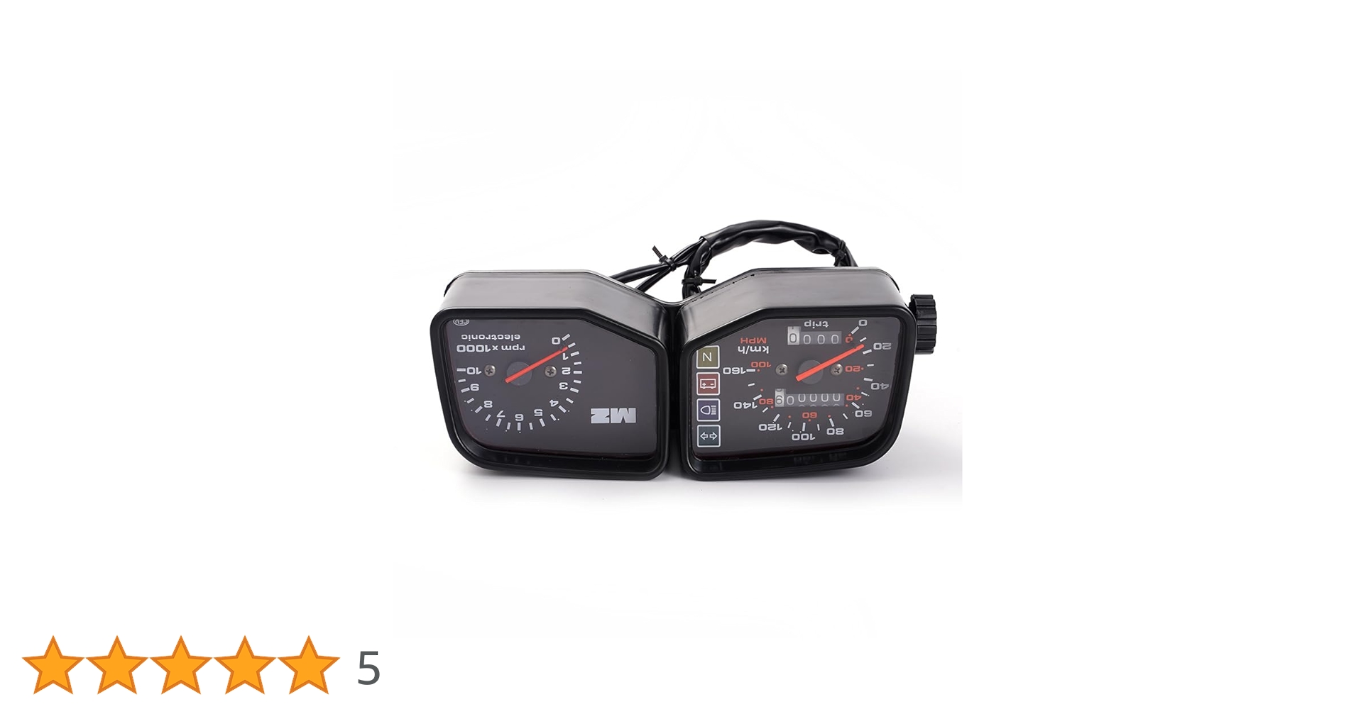 ZAS MZ ETZ TS MZ Saxon Instruments, Speedometer - Tachometer