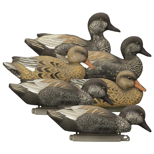 Higdon Outdoors Standard Gadwall Decoys, Foam-Filled