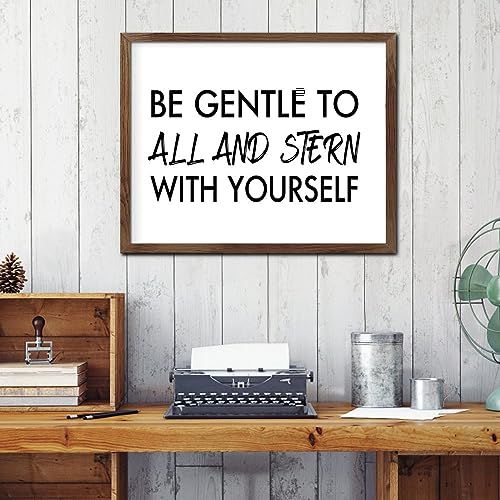 Panneau mural encadré personnalisé texte motivation