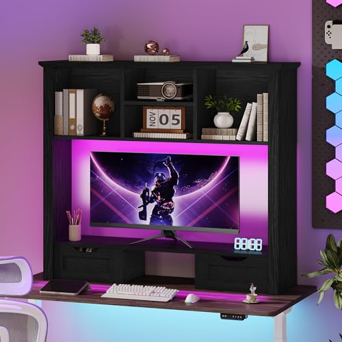Image of Monitor Stand Riser, Computer Monitor Riser for Desk