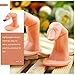PACKOVE 20pcs Practice Nail Art Fake Fingers Simulation Fingers for Nail Hand Easy to Carry