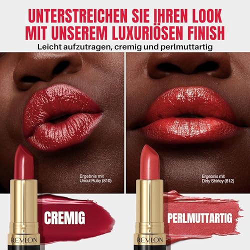 7. Bild von Revlon Super Lustrous Lipstick, Lippenstift mit cremiger Formel, Mit Vitamin E angereichert, 535 Rum Raisin, 4,2g 4.2 g (1er Pack)