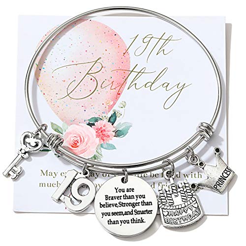 Image of Silver /14k Gold Plated Birthday Bracelet, Natural Healing Crystal Bracelet Gifts for Her Birthday for Daughter Granddaughter Friends Mom Grandma Sister