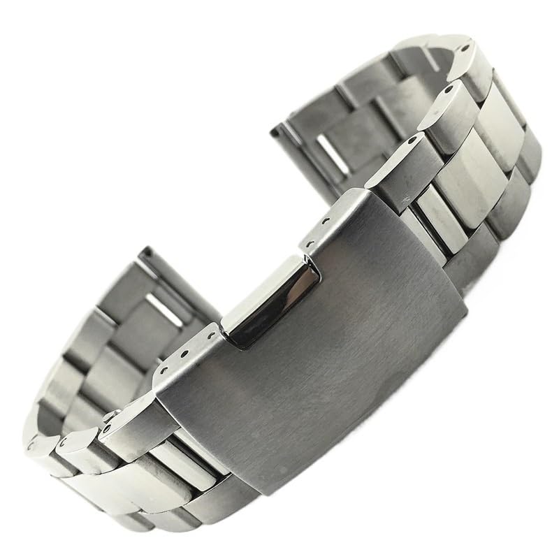 Bracelet montre acier inoxydable résistant à l'usure de 18mm 20mm 22mm