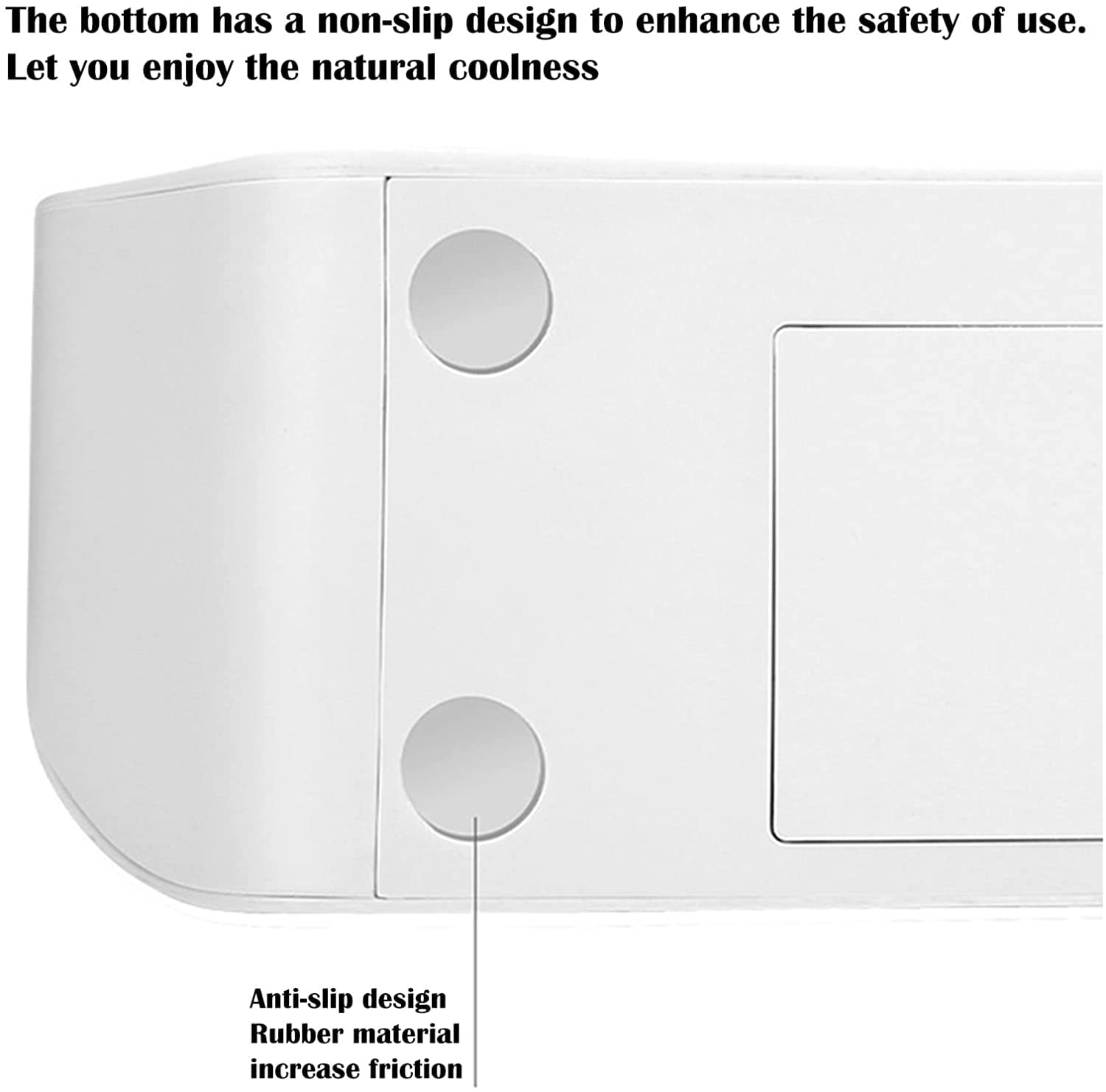 Ventilatori Personali con Ricarica USB, Ventilatore da Tavolo Ventilatore Portatile Raffreddatore d'Aria Ventilatore da Tavolo per la Camera da Letto dell'home Office