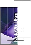 [ Ultra-Transparent ] Die Samsung Note 20 Ultra Schutzfolie ist nur 0.2 mm. Super dünn und komplett durchsichtig, passt genau auf das Handy. Alle Touch-Funktionen funktionieren einwandfrei und werden durch die Folie nicht beeinträchtigt.