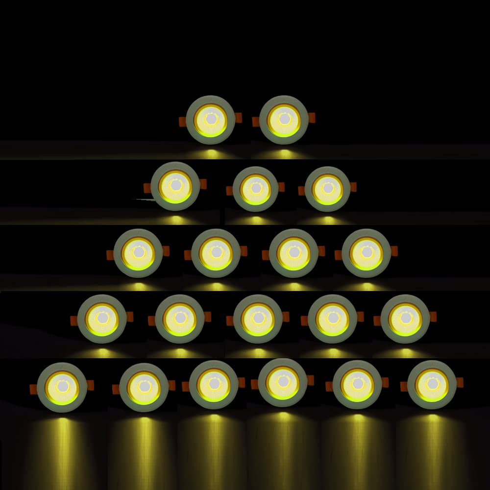 See full amazon price history chart for DMak Aluminium 6 Watt Round Led Cob Light For Pop/Recessed Lighting (Warm White, 20) DMak Aluminium 6 Watt Round Led Cob Light For Pop/Recessed Lighting (Warm White, 20) (B09KNLMN3R) Amazon Price History, Amazon Price Tracker