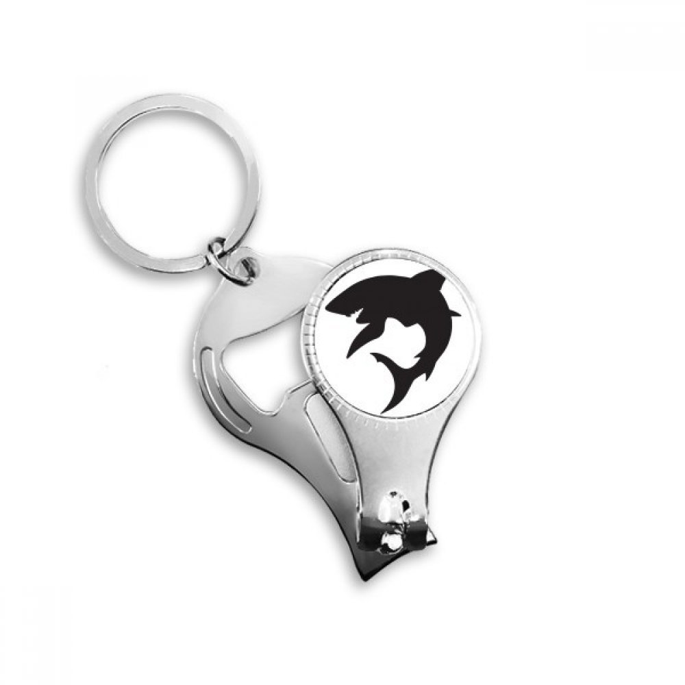 Décapsuleur requin féroce bleu océan, cadeau utile et original
