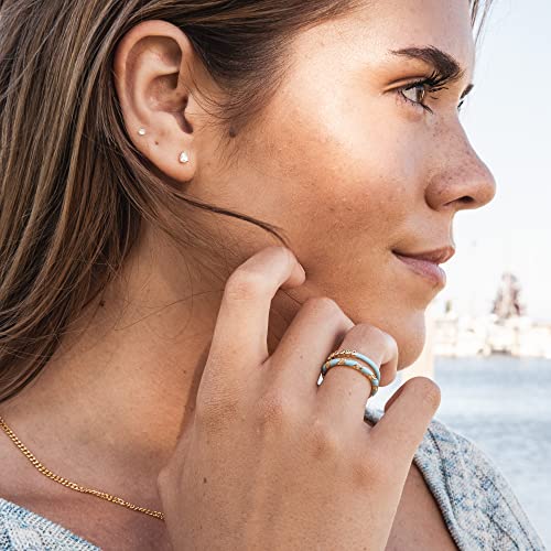 Vintage Pear Cut Stud CZ Earrings | Cubic Zirconia Solitaire Studs2