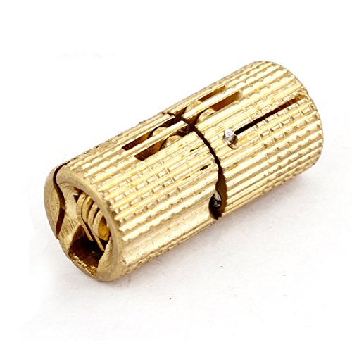 Aexit 10mm Dia Clothes Hangers Cylindrical Hidden Concealed Cabinet Children's Clothes Hangers Door Hinge